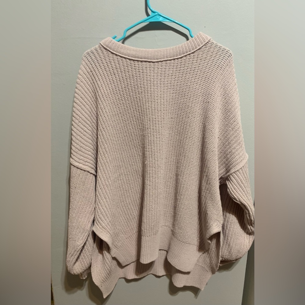 Aerie oversized crew neck sweater - M